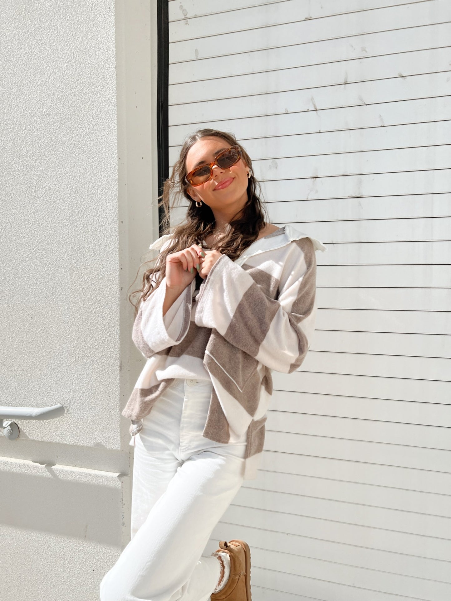 Lounge Collared Top